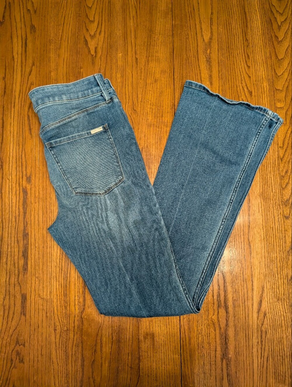 White House Black Market Skinny Flare High Rise Jeans Size 6